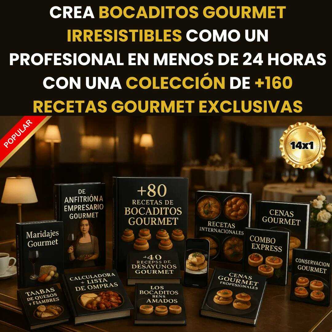 Kit Gourmet 14x1: 3 Ebooks + 11 Bonus Exclusivos